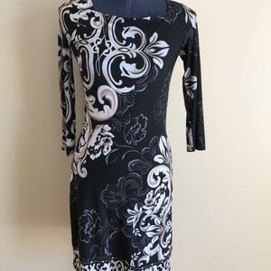 White and Black dress